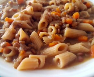 Zuppa di lenticchie, un caldo primo piatto