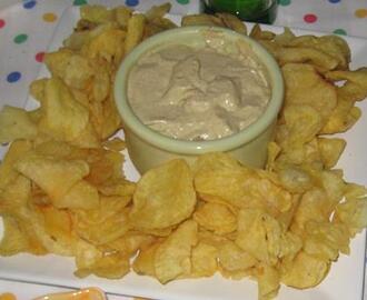 Patates xips amb dip