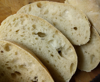 Ciabatta-Brot selbstgemacht