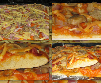 Massa de pizza na Mycook