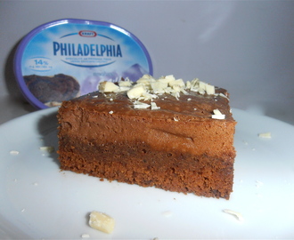 cheesecake au philadelphia milka, biscuit aux petits beurre
