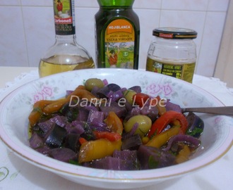 Salada de Berinjela com Carbonell