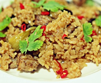 Rice with Chinese Five Spice Pork Belly - Video