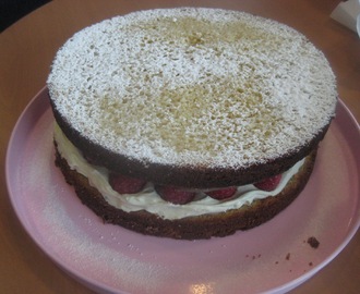 Bake along with bake off - Victoria sponge