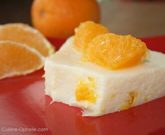 Gâteau de Semoule à l’orange et au miel (89kcal)