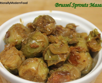 Brussel Sprouts Masala