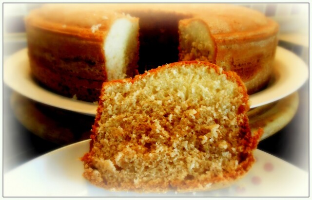 ombre pastel cake [κέικ δίχρωμο με μερέντα]
