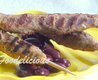 Kidney Beans and Zucchini Seekh Kebabs For My Day