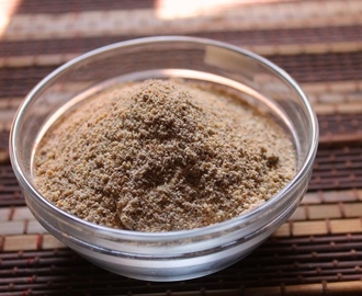 Kollu Podi Recipe / Kollu Powder Recipe / Kanam Podi Recipe / Horse Gram Powder Recipe - Weight Loss Rice Powder