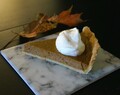 Pumpkin Pie with Maple Whipped Cream
