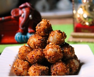 Spicy Ammini Kozhukattai Recipe / Kara Mini Kozhukattai Recipe - Ganesh Chaturthi Recipes