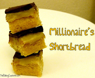 Millionaire's Shortbread: GBBO Week #5