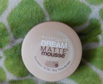 Product Review:Maybelline Dream Matte Mousse Foundation