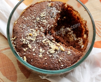 Eggless Microwave Chocolate Cake Recipe Under 2 Minutes