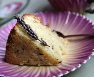 Lavender Almond Cake