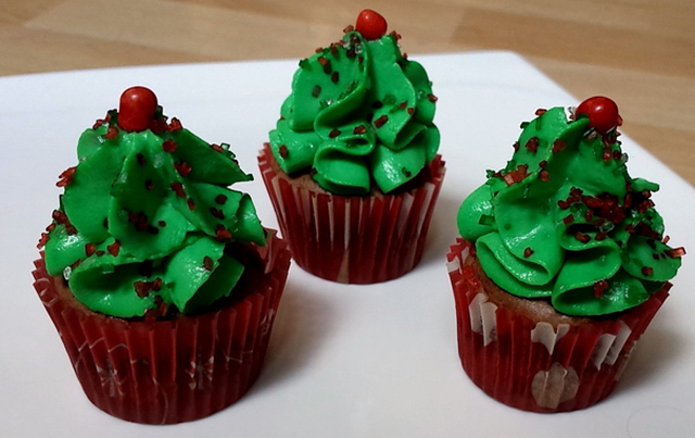 Bon Nadal 2015 - Mini cupcakes de Nadal
