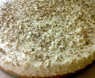 Tarta Mousse de Queso y Chocolate Blanco