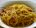 Espaguetis sin gluten a la (auténtica) carbonara