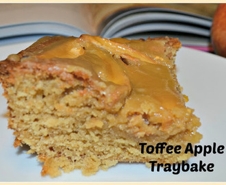 Toffee Apple Traybake Recipe