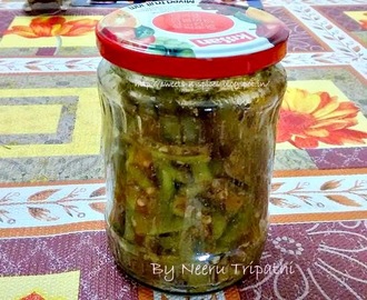 Instant Green Chilli Pickle