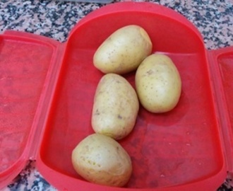 Patates al forn gratinades