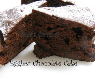 Eggless Chocolate Cake has won Best Cake Recipe!!!