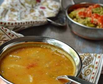 Mixed Dal Sambar with Onion & Radish