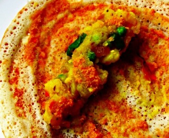 Red Chutney for Mysore Masala Dosa | Fiery hot garlic chutney