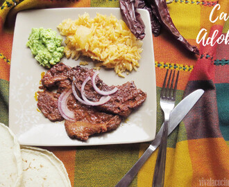 Receta Mexicana: Carne de Cerdo Adobada