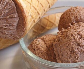 Παγωτό σοκολάτα χωρίς παγωτομηχανή από την Luise και το Radicio!