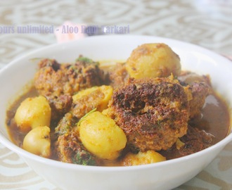 Urad Daal Wadi and Potato Curry | Badi Aloo Jhola (Oriya Cuisine)
