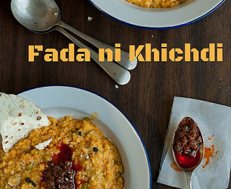 A tribute to Tarla Dalal | Fada Ni Khichdi recipe