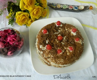 Black forest cake (Eggless)