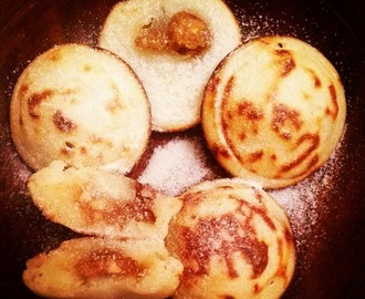 Eggless Stuffed Mini Pancakes made in Paniyaram/Appe/Paddu Pan