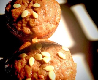 Banana,  Bran,  Seeds and Nuts Muffin  ( Egg free  and no butter )