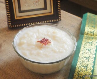 Paal Payasam | Milk Payasam Recipe