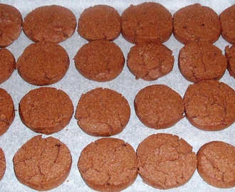 Christmas Cookies : Salted Chocolate Shortbread Cookies