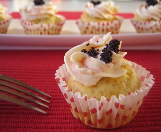 Mini cupcakes salats amb salmó fumat