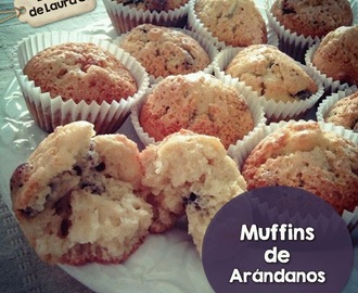 Receta de Muffins de Arándanos