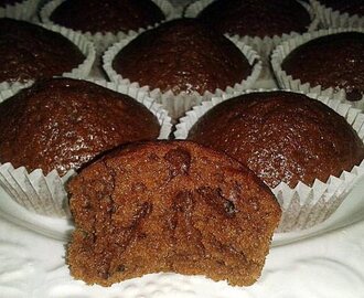 Receta de Muffins de Chocolate {magdalenas de cacao}