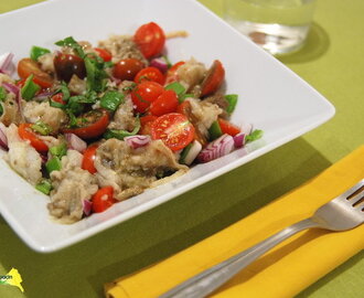 De la huerta a la mesa: ensalada tunecina de berenjena "chamuscada", de Ottolenghi