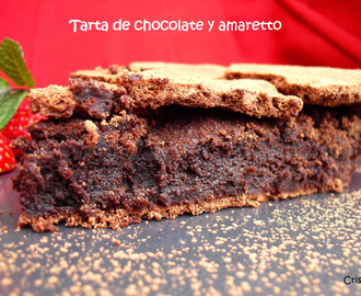 TARTA DE CHOCOLATE Y AMARETTO by Gordon Ramsay