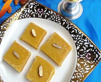 Soft Badam Mysore Pak Recipe / Krishna Sweets Style