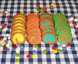 Galetes de colors (xocolata i llimona)