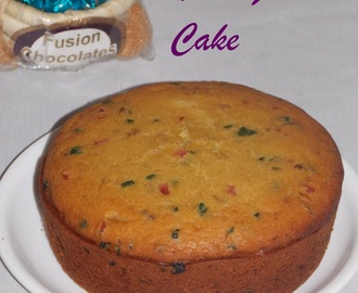 Eggless Tuffi Frutti Cake/ No butter |No Condensed milk | without oven