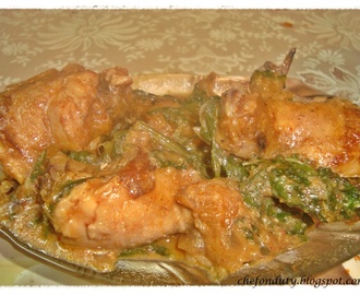 Chicken with Spinach and Cream