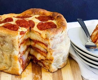 Πως να κάνουμε Τούρτα -πίτσα Πεπερόνι!