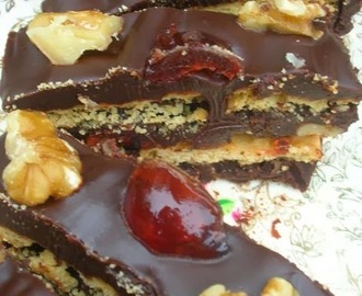 Chocolate Amaretto Biscuit Cake
