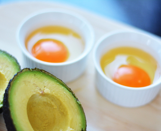 Lunsjtips: Bakt avocado med egg