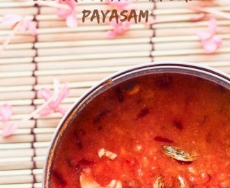 [Ugadi Special Recipe] Beetroot Moong Dal Payasam (Kheer) | Pesarapappu (Pasi Paruppu) Payasam